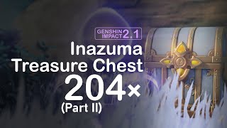 All 204 Inazuma Chests Location Version 21 Watatsumi amp Seirai Island  Genshin Impact [upl. by Faustina]