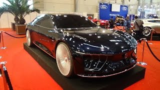 Concept  Giugiaro GEA  Essen Motor Show 2015 [upl. by Redwine]