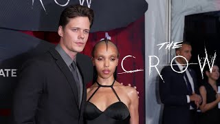 THE CROW premiere Bill Skarsgård FKA twigs cast amp crew interviews  August 20 2024 4K [upl. by Pirzada731]