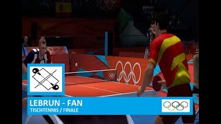 🏅 Felix Lebrun  Zhendong Fan  TISCHTENNIS  Finale  OLYMPIA 2024 [upl. by Chastity]