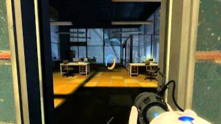 Portal 2 walkthrough  Part 43  Chapter 6  Pump Station Beta [upl. by Rennug634]