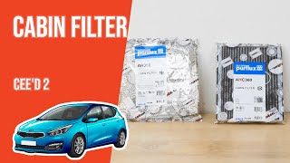 How to replace the cabin filter Ceed mk2 👃 [upl. by Seana]