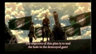 Attack on Titan Shingeki No Kyojin  Commander Pixis Epic Speech [upl. by Karlan]