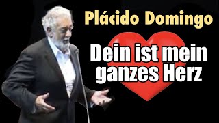 Plácido Domingo Performs one of His Best Songs quotMy heart is all yoursquotquot shorts [upl. by Assened]