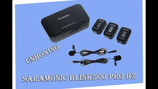 Saramonic BLINK 500 pro B2  UNBOXING  BONUS [upl. by Wertheimer563]