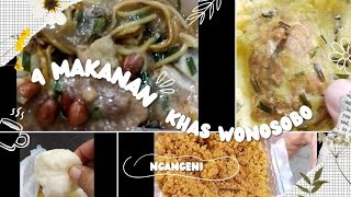 Nyobain 4 Makanan Khas Wonosobo Mie Ongklok Tempe Kemul Geblek dan Tiwul [upl. by Neelac]