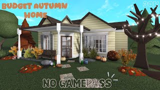 Budget Autumn Home  No Gamepass [upl. by Quint]