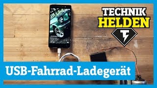 DIY Beim Fahrradfahren dein Handy laden  Technikhelden von Conrad [upl. by Zug]