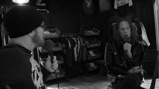 Kirk Hammett Talking Greeny on Dean Delrays Let There Be Talk metallica [upl. by Aloz]