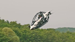 Jetson ONE  Worlds First Freestyle eVTOL Personal Aerial Vehicle Flight [upl. by Nanek]