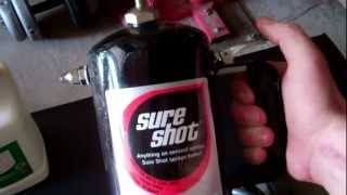 Sure Shot aerosol Spray Can Review [upl. by Delsman]