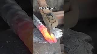 Making A Scrowbar Tool From Rebar  DIY ShortVideoshortsfeed shortvideo shorts short trending [upl. by Yates]