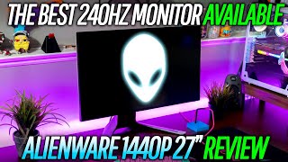 Alienware 27quot 1440p 240hz Monitor Review PREMIUM 240Hz ExperienceAW2721D Review in 4K60 [upl. by Esydnac]