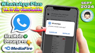 WHATSAPP PLUS Ultima Versión 📱 Sin VINCULACIÓN ✅ Whatsapp Plus 2024 🔥 [upl. by Aelsel]