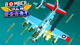 NEW B17 Flying FORTRESS USA Plane Mission Bomber Crew USAAF DLC Gameplay [upl. by Rayshell]