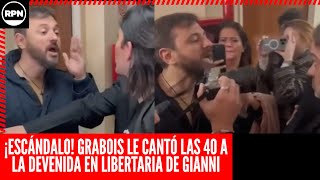 ¡ESCÁNDALO Grabois le CANTÓ LAS 40 en LA CARA a la devenida en libertaria de Gianni quotMuy berretaquot [upl. by Lerrad579]