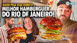 FOMOS CONHECER O FENÔMENO DO RJ  INVASÃO ENCARNADO BURGER  Hambúrguer Perfeito [upl. by Gildus]