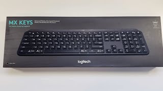 Logitech MX Keys Advanced Wireless Illuminated Keyboard [upl. by Aeet]