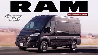 WHAT A WEIRD CAR 2024 RAM PROMASTER Review [upl. by Eittam]