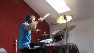 The War Is Over  Trust Company Drum Cover [upl. by Adeirf]