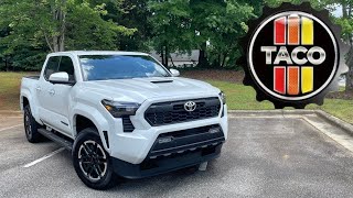 2024 Toyota Tacoma TRD Sport POV Start Up Test Drive Walkaround and Review [upl. by Ehcor365]