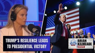 Trumps Resilience leads to Victory  Brian Kilmeade Show [upl. by Lesly]