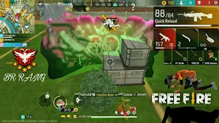 free fire 🔥 BR RANG 😯 I am alone vs squad 💪 MrBeast TotalGaming093 freefire like subscribe [upl. by Yevrah]