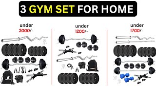 Best Gym Set for Home💪 under 1200 [upl. by Ennadroj]