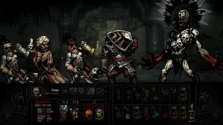 Darkest Dungeon  Gibbering Prophet Boss Fight [upl. by Atsylac]