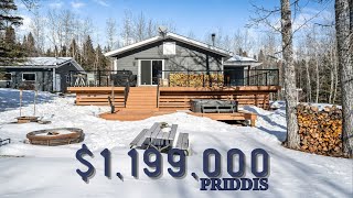 Acreage For Sale  Fully Renovated Bungalow on 15 Private acres 47 Priddis Creek Drive  1199000 [upl. by Roberson]