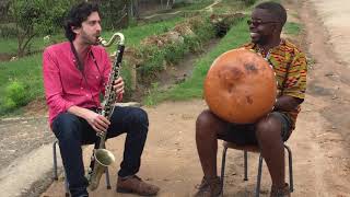 Nhema Musasa  Oran Etkin  Musekiwa Chingodza  Open Arms Zimbabwe Africa Shona Mbira Bass Clarinet [upl. by Dinny]