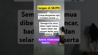 jangan di skip dengarkan sajasemoga berkahrejeki lancardan selamat dunia akhirat aamiin shorts [upl. by Naamann]