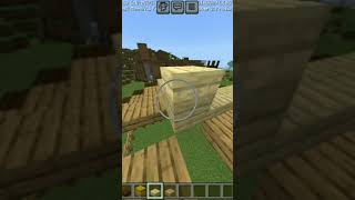 How to make cow house in minecraft minecraft gaming [upl. by Haelhsa163]