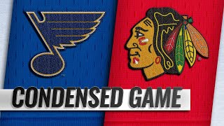 111418 Condensed Game Blues  Blackhawks [upl. by Rolfston]