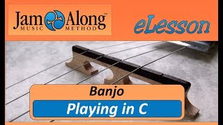 Play Scruggs Style in C on the Banjo [upl. by Yelsnia]