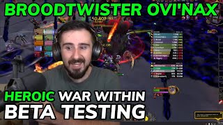 Heroic Broodtwister Ovinax War Within Beta Testing Boss 58 [upl. by Stallworth]