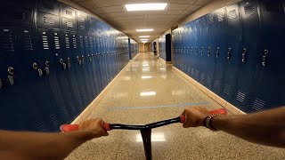 Sneaking into My High School to Scooter… [upl. by Notaes]