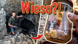 Wieso wurde DAS im verlassenen BERGWERK versteckt 🤔 gefährliche Schatzsuche mit Metalldetektor [upl. by Gnilyam]