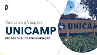 Revisão de Véspera Unicamp  Profissional de Administração [upl. by Ytima]