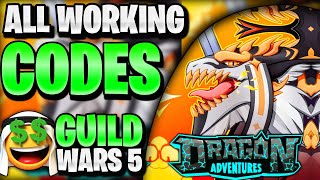 💥NEW ALL WORKING GUILD WARS 5 UPDATE CODES FOR DRAGON ADVENTURES ROBLOX DRAGON ADVENTURES CODES [upl. by Worl505]