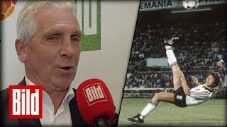 Schalkes Klaus Fischer über sein FallrückzieherGeheimnis [upl. by Eyks]