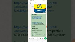 OTT enabling in NEW BSNL ecare Mobile app [upl. by Alegnasor]