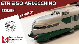 ACME presenta lETR 250 Arlecchino al Museo Ferroviario della Puglia  Modellismo Ferroviario [upl. by Peti]