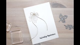 Trauerkarte  Tutorial  Stampin´ Up [upl. by Blakeley]