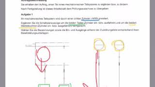 Abschlussprüfung Teil 1 Mechatroniker Planungsaufgabe Frühjahr 2018 [upl. by Githens254]