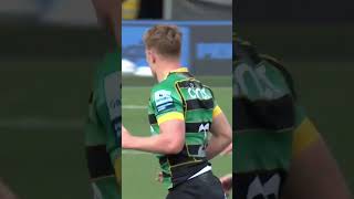 Fin Smith Hits a Drop Goal For the Final Word In The East Midlands Derby rugby gallagherprem [upl. by Kalindi]