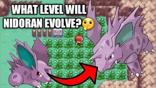 How to Evolve Nidoran to Nidorino on Pokemon LeafgreenFirered [upl. by Tolecnal]