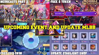 BIG UPDATE MLBB  NEOBEAST EVENT FREE THAMUZ 1111 SKIN AND 5 DUCATI TOKEN UPDATE STARLIGHT SHOP [upl. by Pleione577]