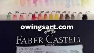 FaberCastell Art Grip Aquarelle Pencils [upl. by Eneleuqcaj]