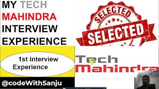 Tech Mahindra Interview Experience in 2021  Must Watch By Fresher amp Experience  60 to 80 Hike [upl. by Runkel]